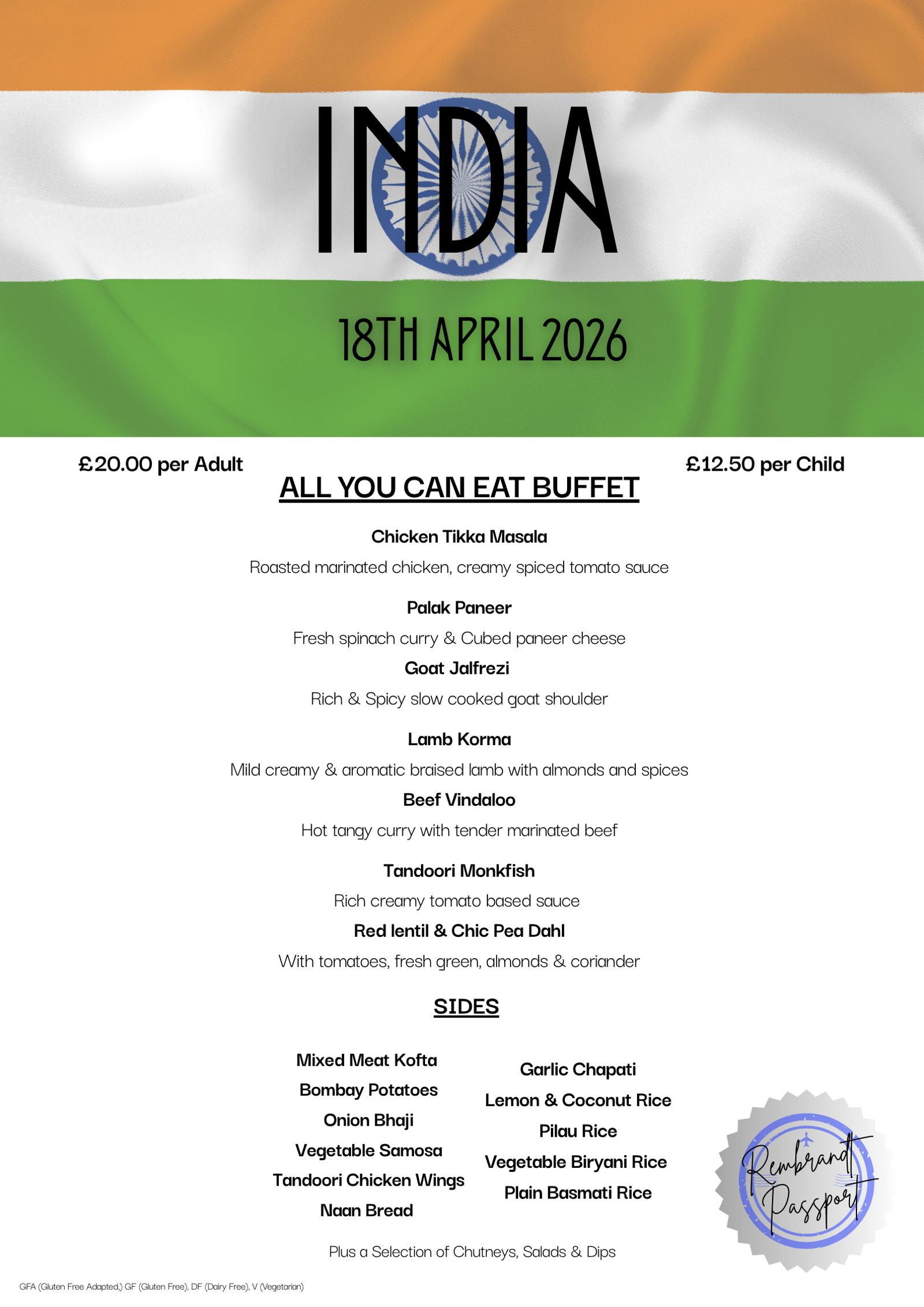 Passport Event Poster