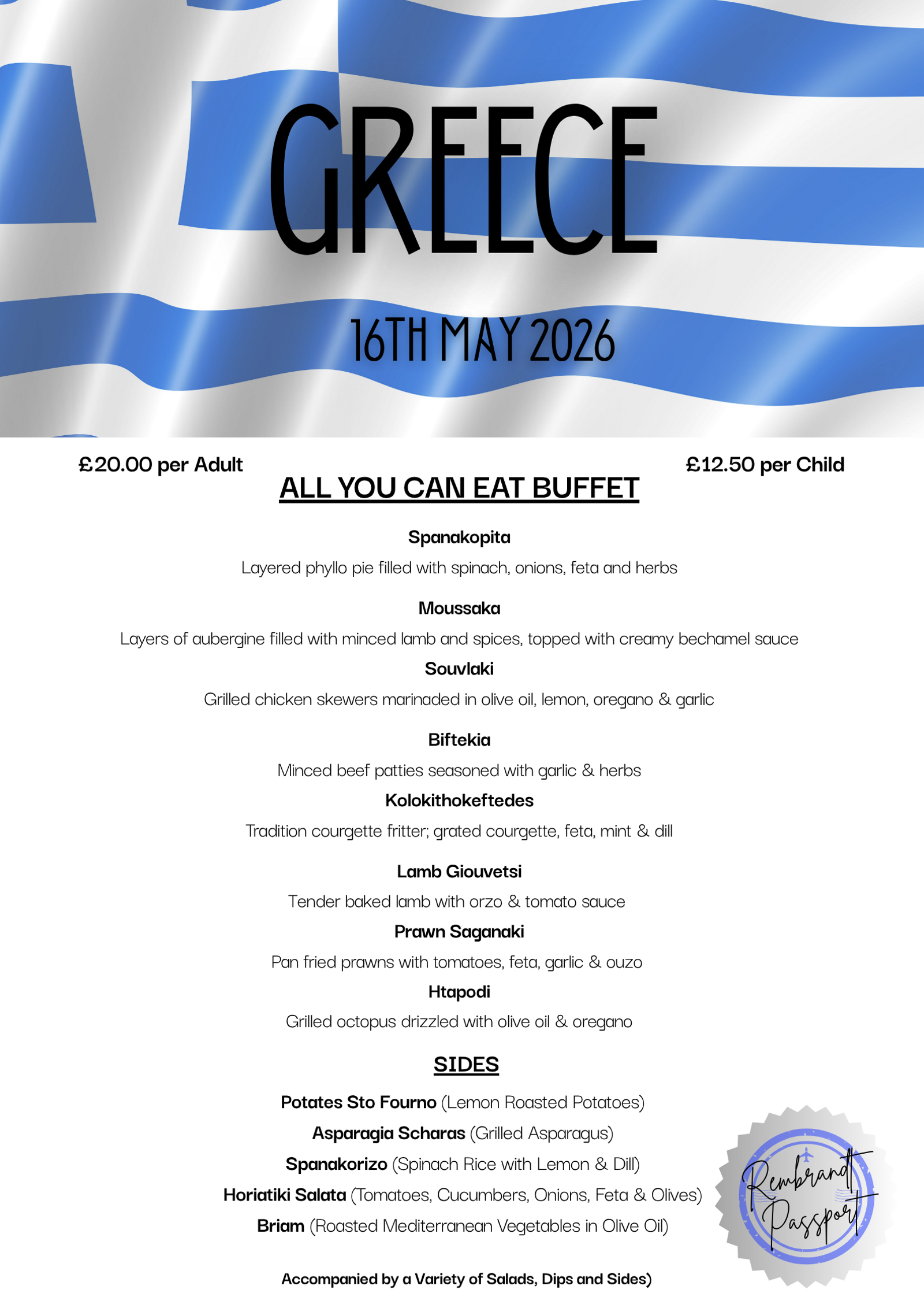 Passport Event Poster