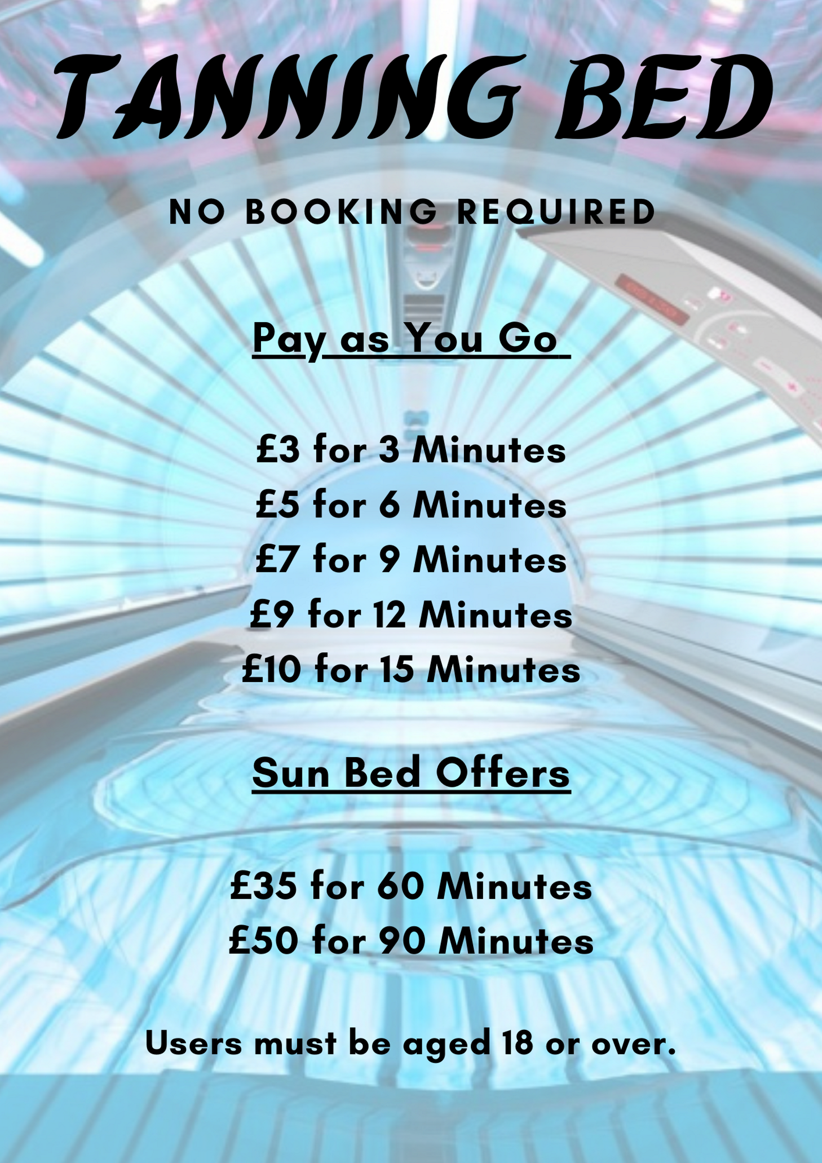 Leisure Club Sunbeds