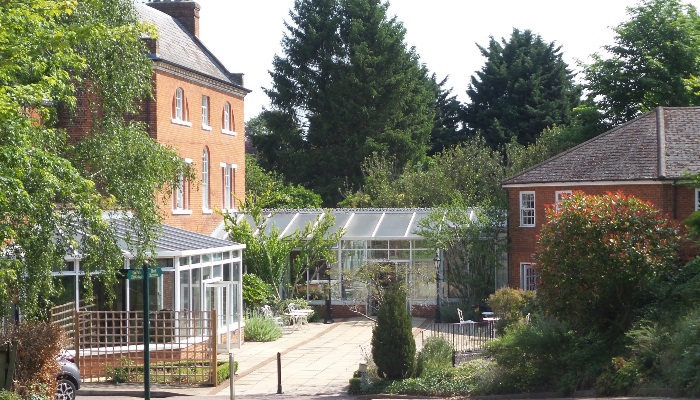Reception and garden Reception and garden