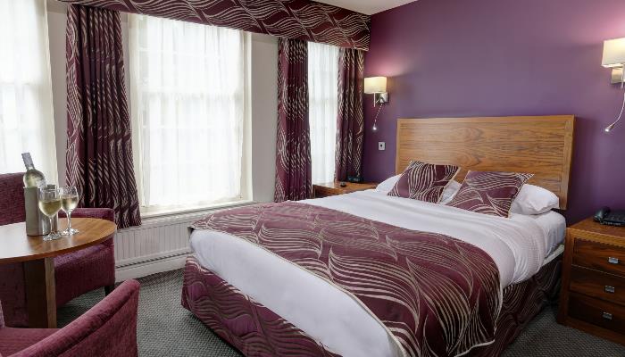 Double room at Mosborough Hall Hotel