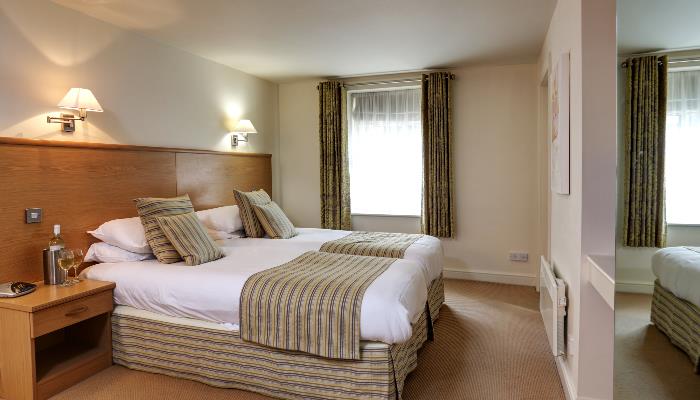 twin room at Mosborough Hall Hotel Sheffield