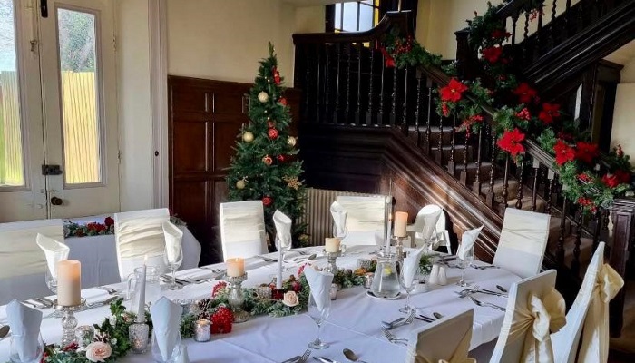 Festive dining Mosborough Hall Hotel Sheffield