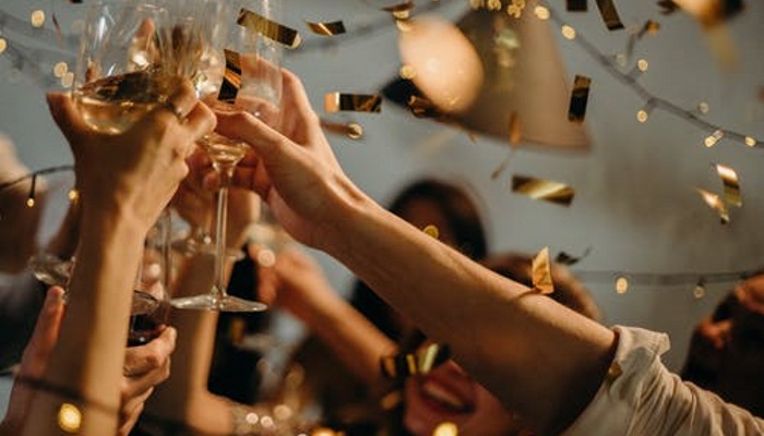 New Year or Party Night- Stock Image - Any Venue