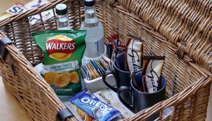 Welcome Refreshment Basket