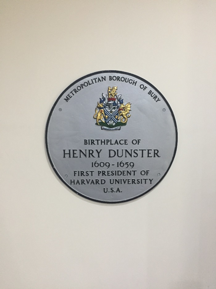 Henry Dunster Sign