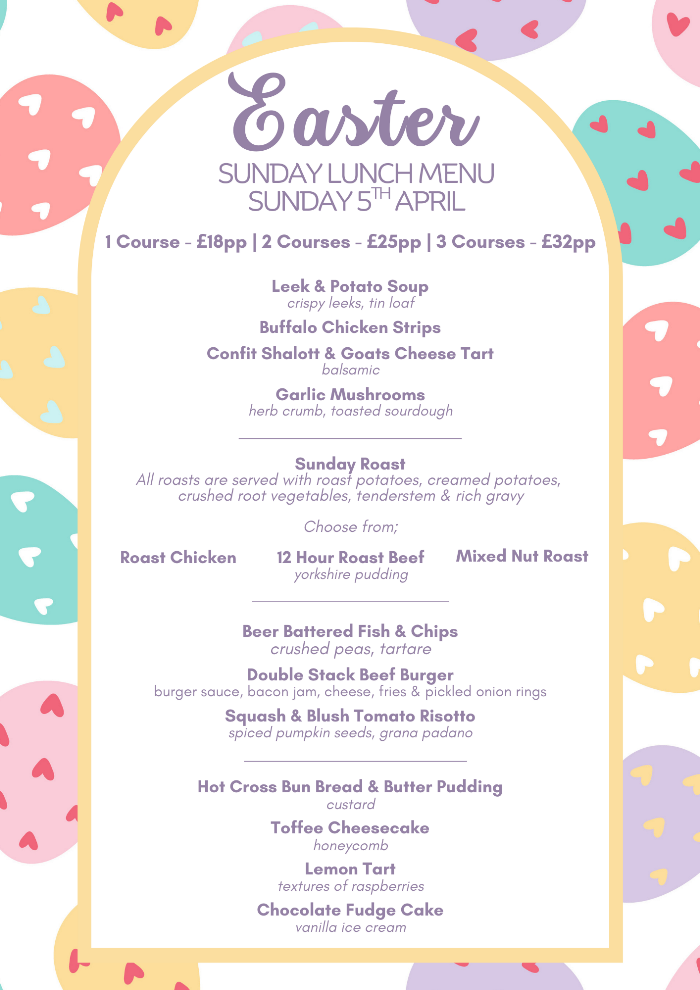 Easter Sunday Lunch Poster