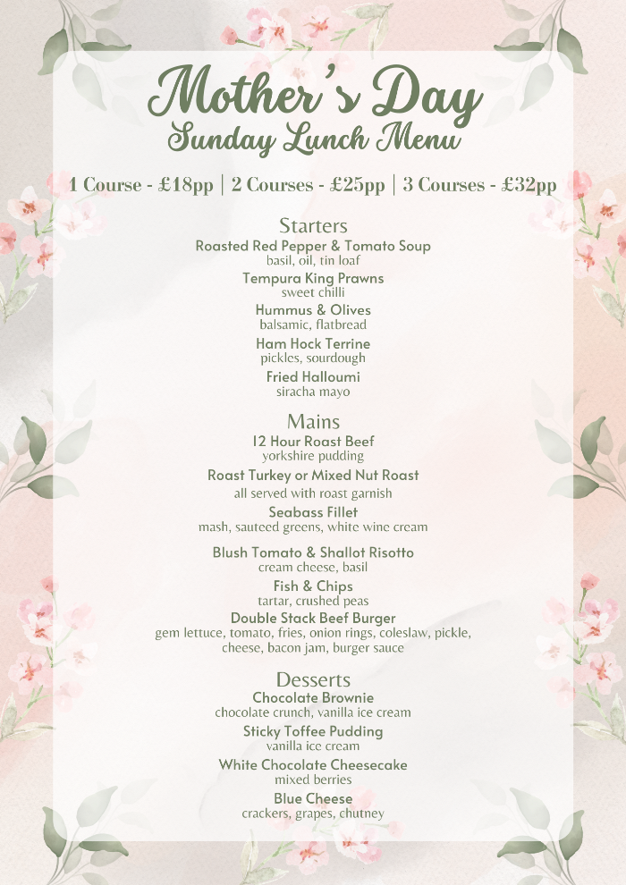 Mother's Day Lunch Poster