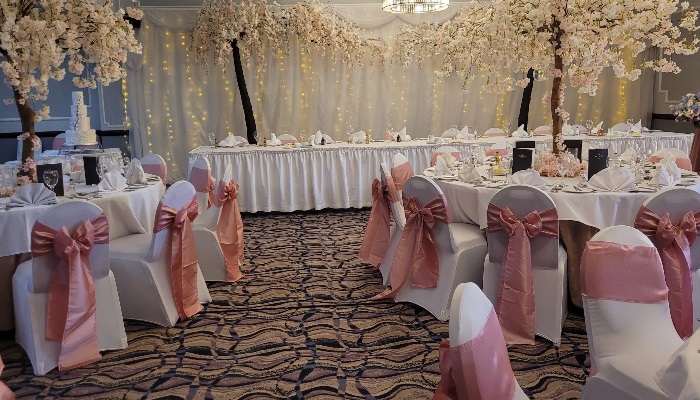 Cherry Blossom Wedding Breakfast