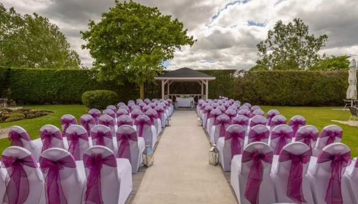 Hilcroft Hotel Wedding Garden