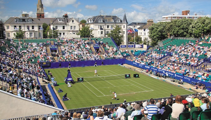 Eastbourne tennis match