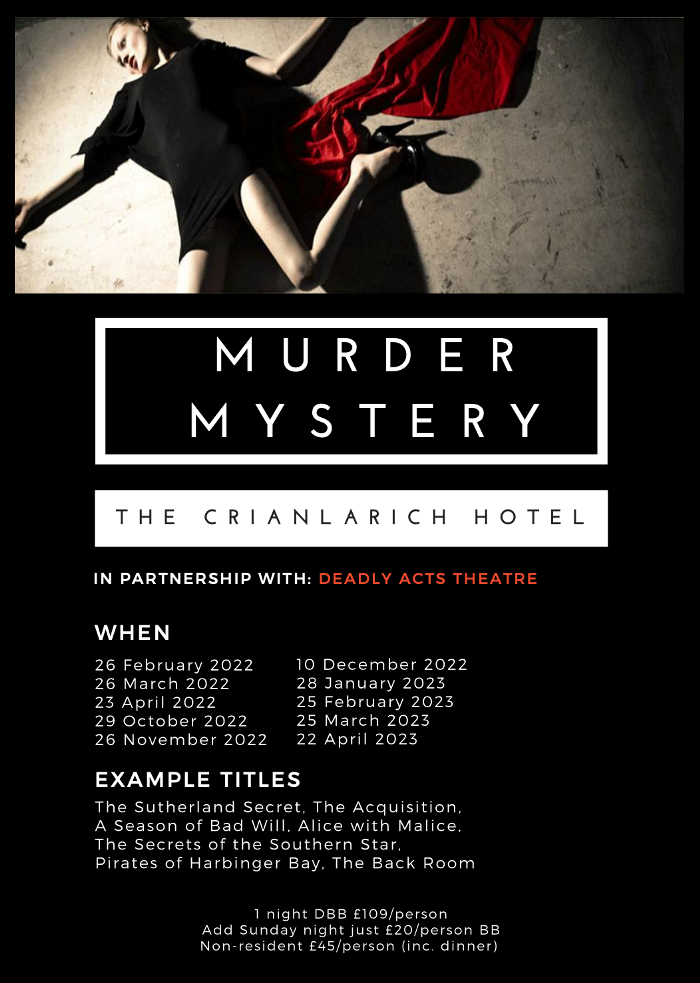 Murder Mystery Weekend in Scotland