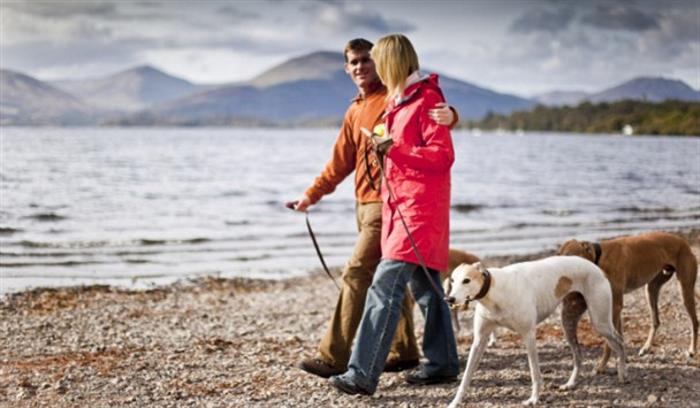 Hotel in Scotland Holiday in Scotland Weekend in Scotland strolling by loch