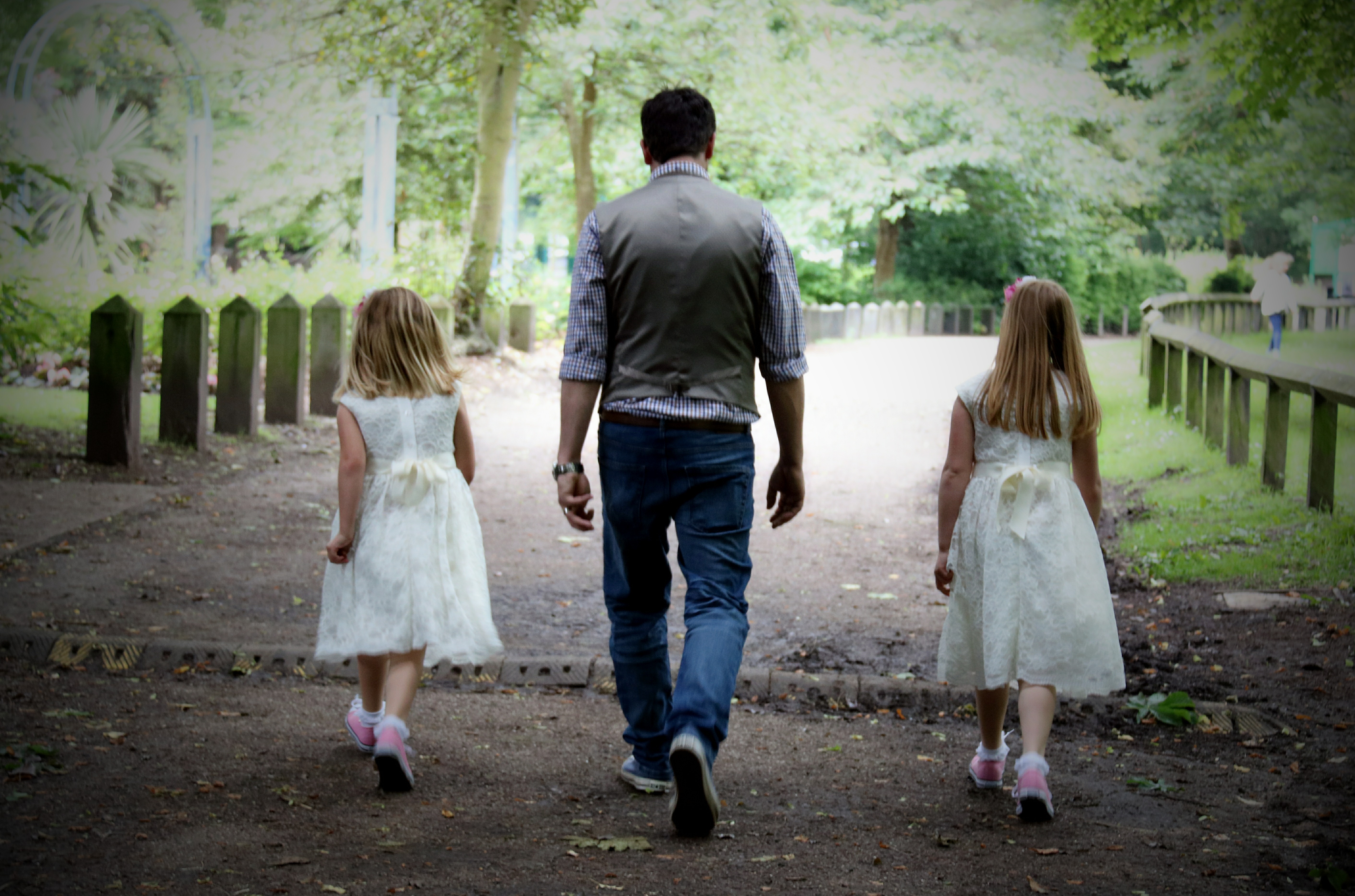 Danny and the flower girls