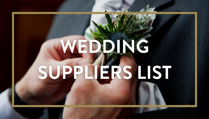 Wedding Suppliers [CTA]