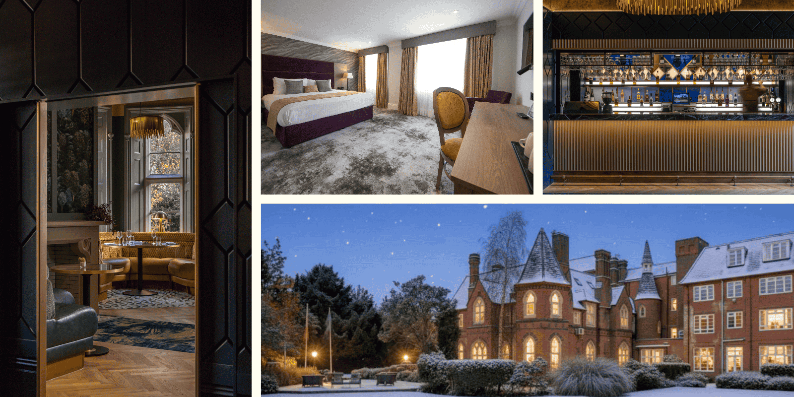 Winter Overnight Break Canterbury Abbots Barton Hotel