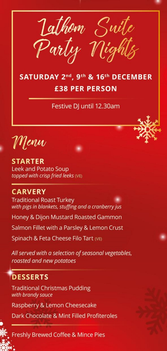 Lancashire Manor | Christmas Hotel Breaks With Entertainment 2023