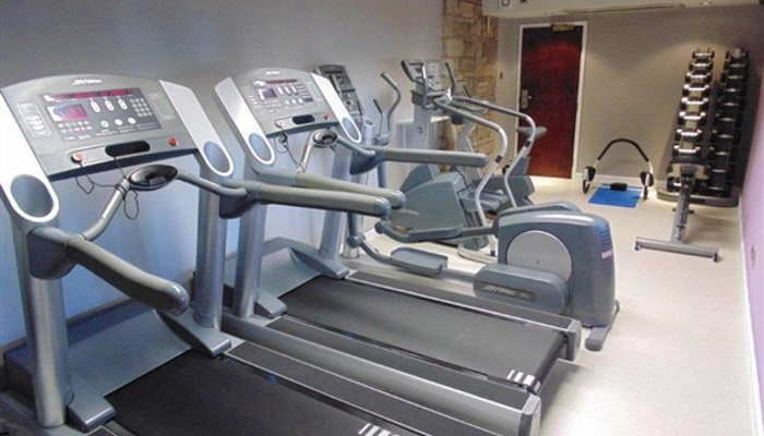 Lancashire Manor Hotel - Gym - two treadmills and other gym equipment from inside the gym  