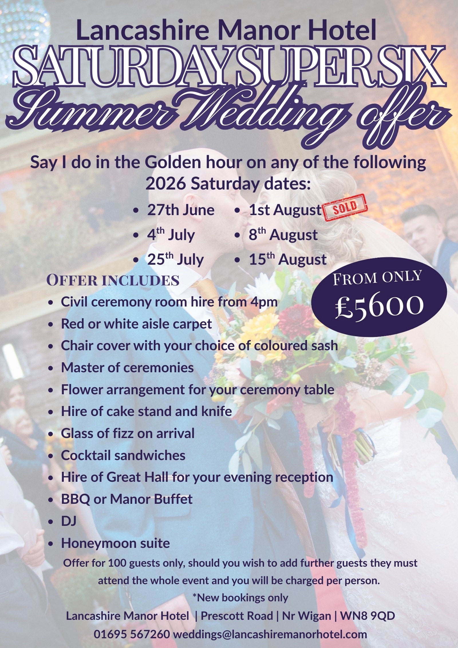 Saturday Super Six Offer