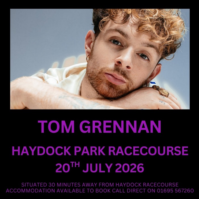 Tom Grennan at Haydock
