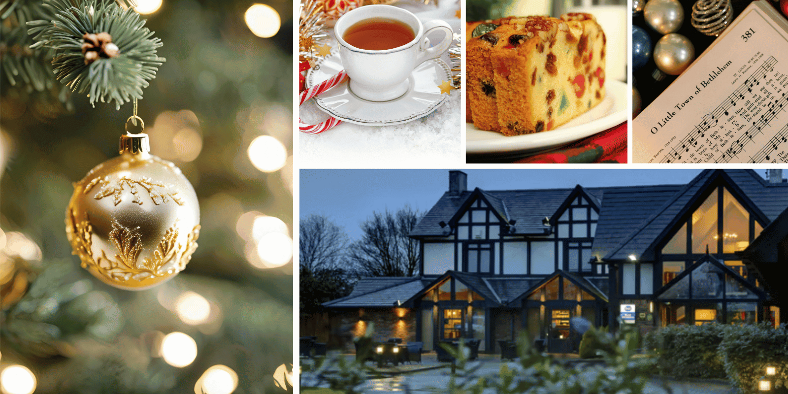 Festive Afternoon Tea with Carols Bristol The Gables Hotel